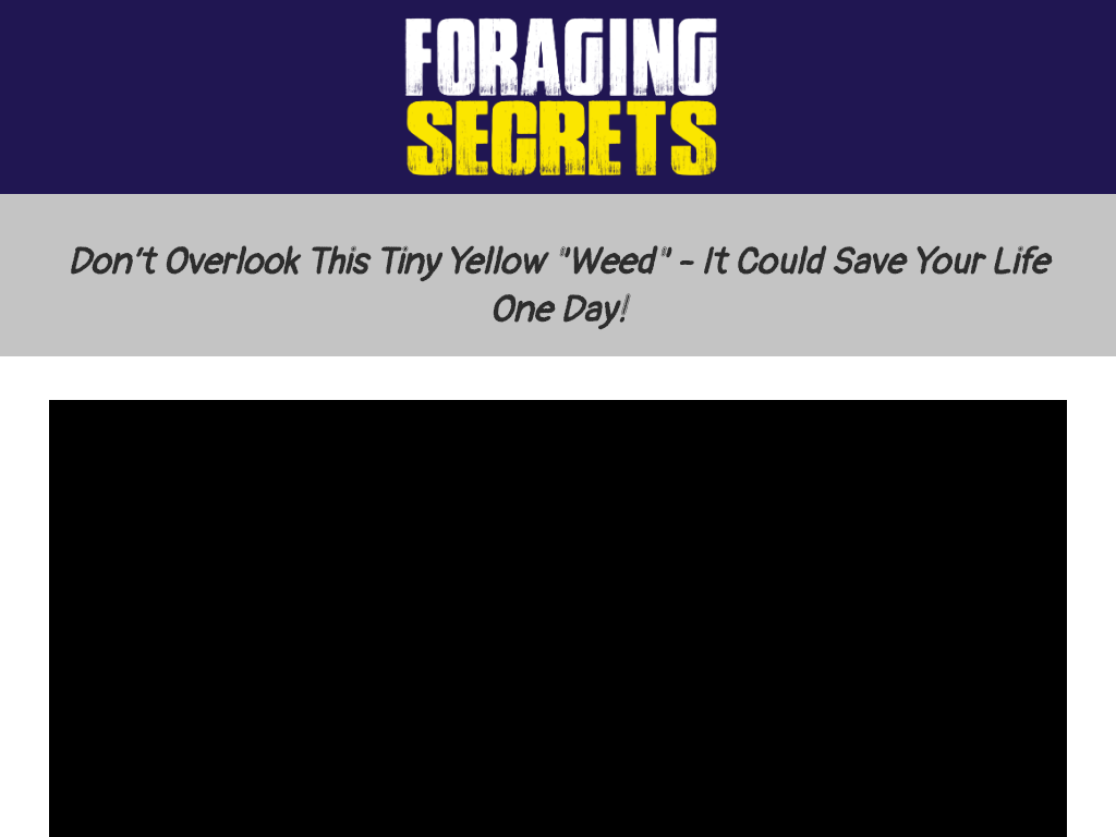 Foraging Secrets Review