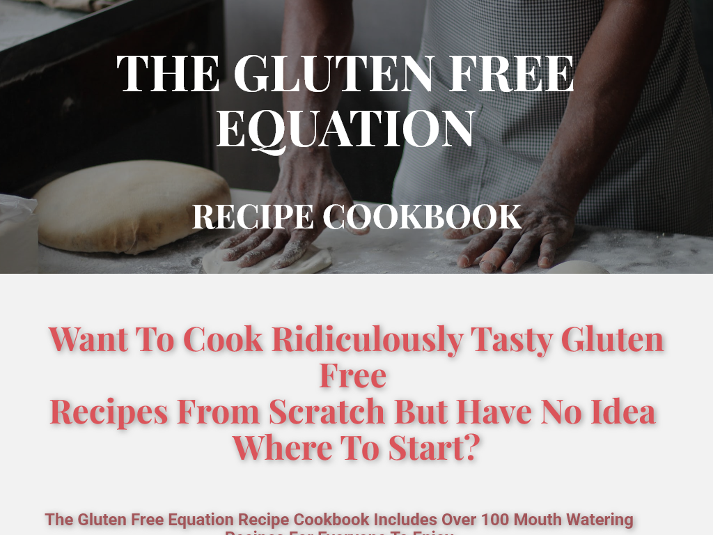 Gluten Free Equation Cookbook Review