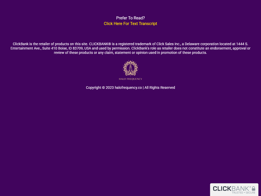 Halo Frequency Review