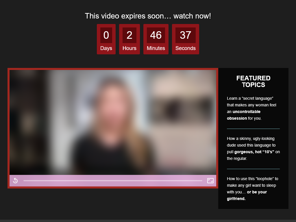 The Obsession Method Review