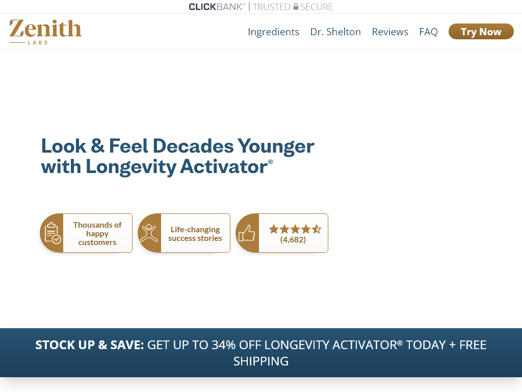 Longevity Activator Review