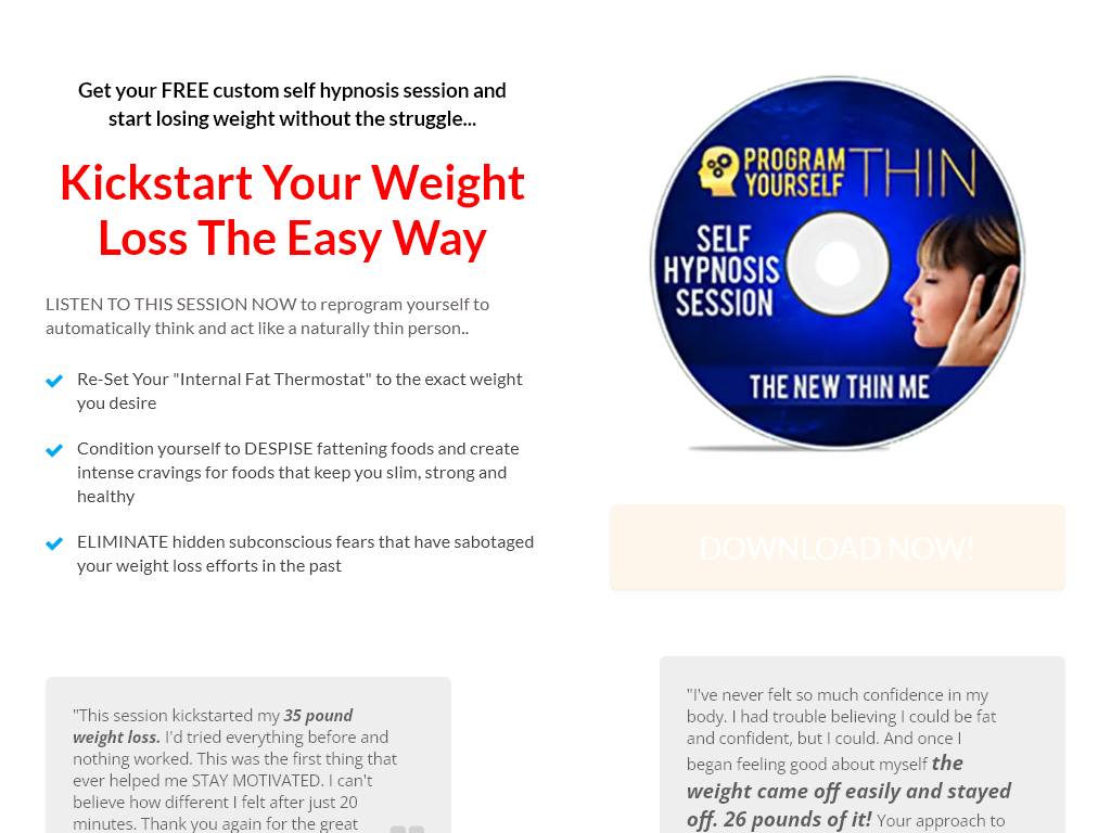 Program Yourself Thin Review