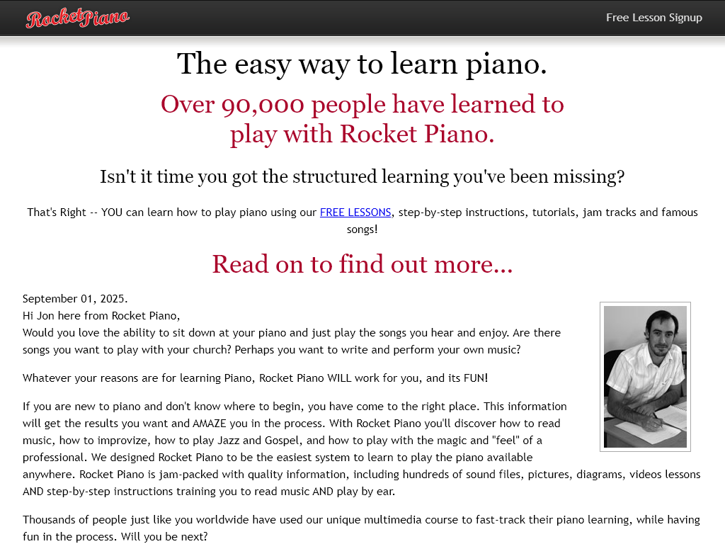 Rocket Piano Review