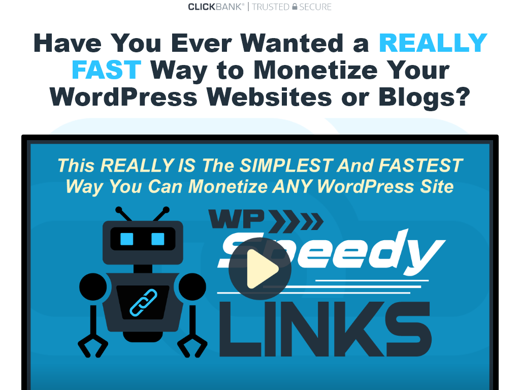 WP Speedy Links Review